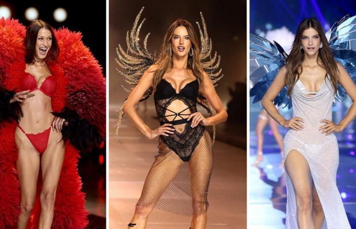 Irina Shayk, Kate Moss, Tyra Banks y otras modelos en el desfile de Victoria’s Secret