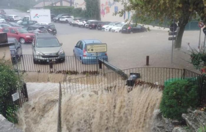 Impresionantes las imágenes del mal tiempo en el sur