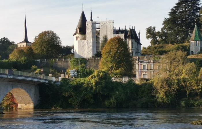 un hotel de lujo en el castillo de Véretz