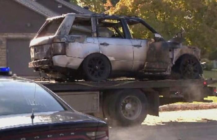 Incendio de un vehículo frente a la residencia del abogado Émile Benamor en Dorval