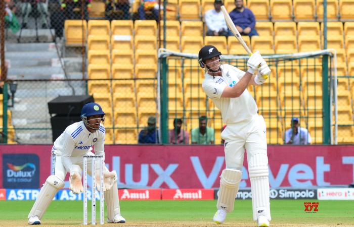 Bengaluru: día 3 del primer partido de prueba de cricket entre India y Nueva Zelanda #Galería