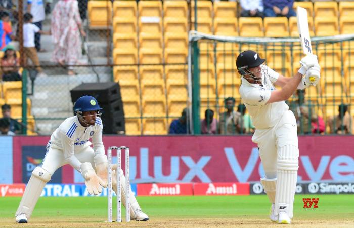 Bengaluru: día 3 del primer partido de prueba de cricket entre India y Nueva Zelanda #Galería