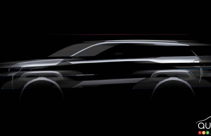 Jeep comparte una imagen de su Compass 2026