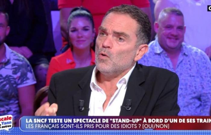 Molesto por Pascale de La Tour du Pin, Yann Moix abandona el set en directo