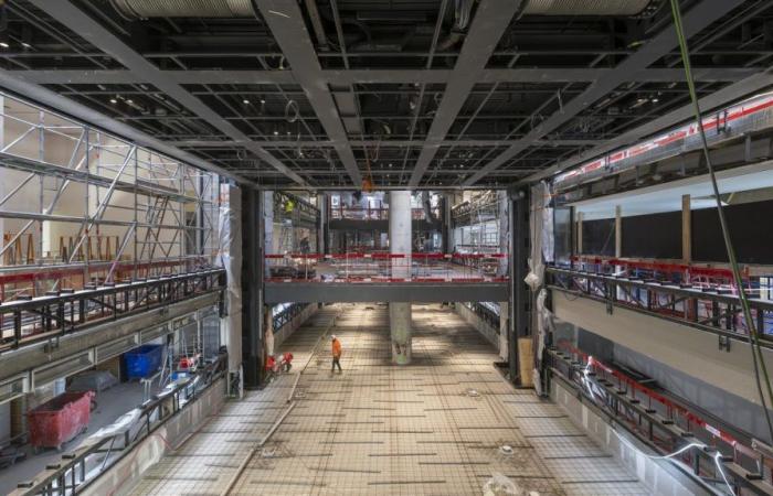 El arquitecto Jean Nouvel presenta las obras de construcción de la nueva Fundación Cartier en París, cuya inauguración está prevista para finales de 2025