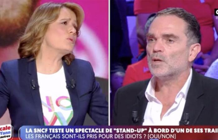 Yann Moix abandona el plató de “Pascale, Eric, Yann y los demás” tras una discusión con Pascale de La Tour du Pin