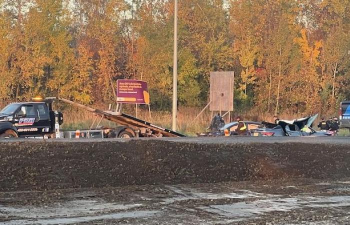 Un accidente en la ruta 335 deja tres heridos en Laval