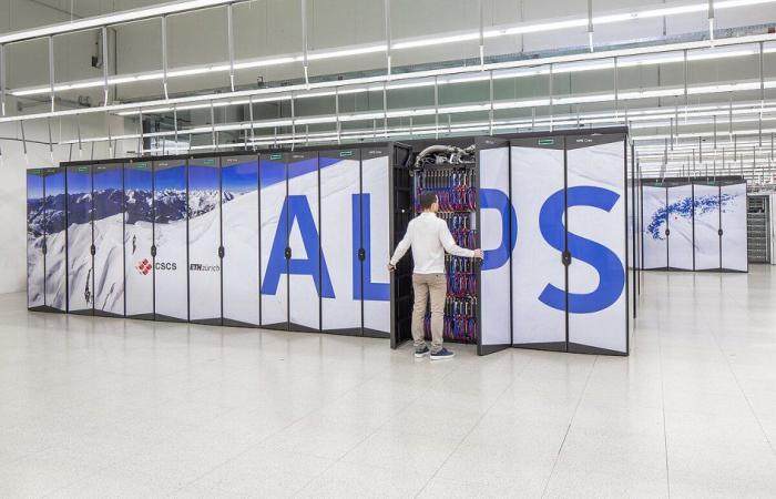 Cómo la supercomputadora suiza Alps pretende impulsar la IA