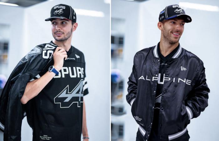 Merchandising – El equipo Alpine F1 colabora con New Era y los San Antonio Spurs