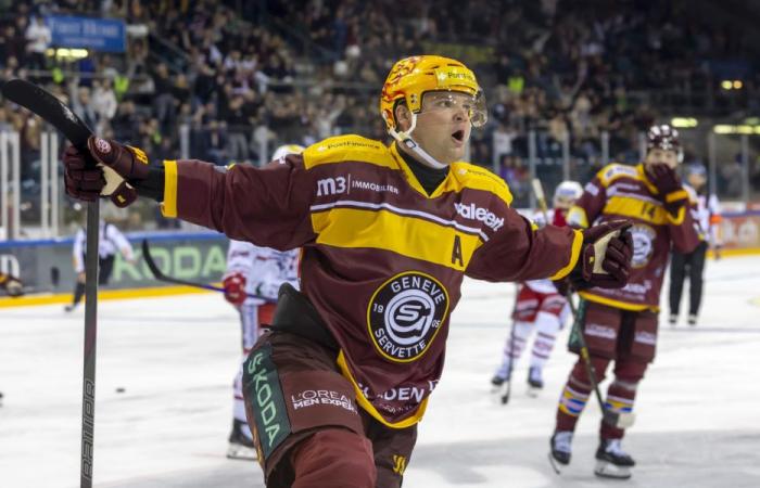 Genève-Servette vence a Rapperswil por 5 a 3 en su regreso a Les Vernets