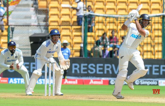 Bengaluru: día 3 del primer partido de prueba de cricket entre India y Nueva Zelanda #Galería