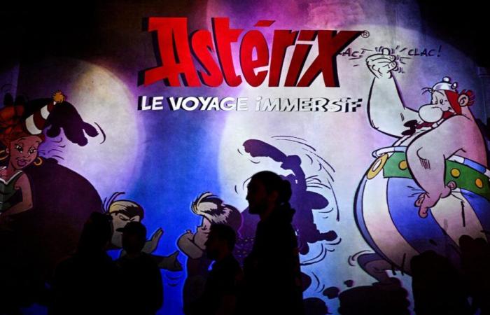 Astérix celebra su 65 aniversario con un viaje inmersivo al Atelier des Lumières de París