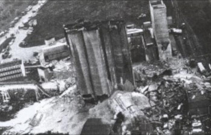 Hace 42 años explotó un silo de cereales en Metz