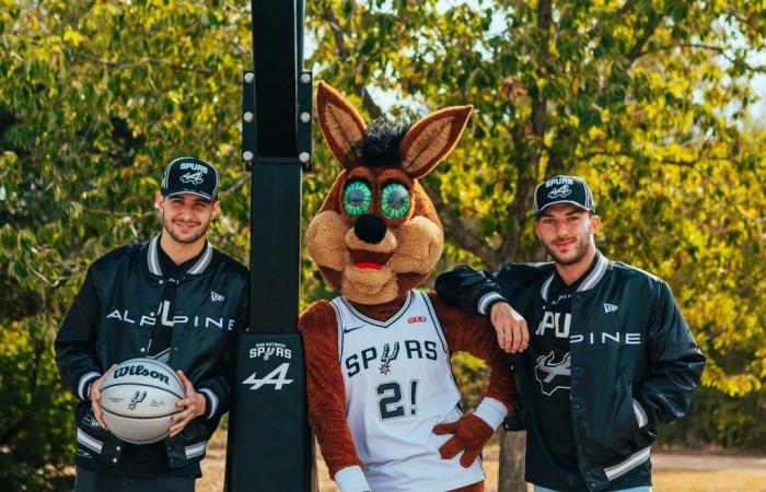 Merchandising – El equipo Alpine F1 colabora con New Era y los San Antonio Spurs