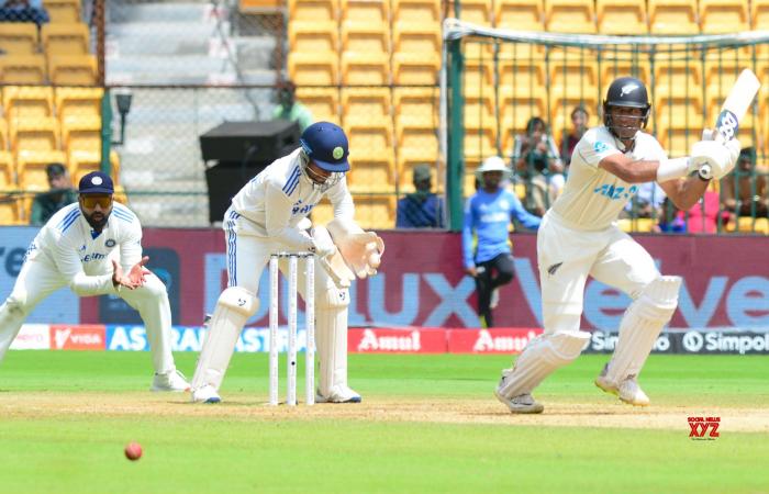 Bengaluru: día 3 del primer partido de prueba de cricket entre India y Nueva Zelanda #Galería