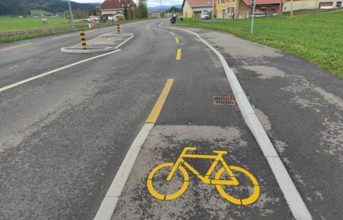 Reurbanización de la carretera entre Ponts-de-Martel y La Sagne