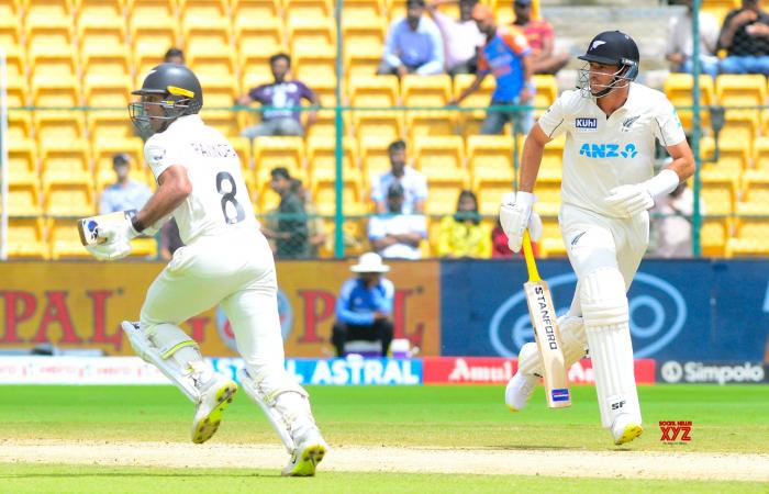 Bengaluru: día 3 del primer partido de prueba de cricket entre India y Nueva Zelanda #Galería