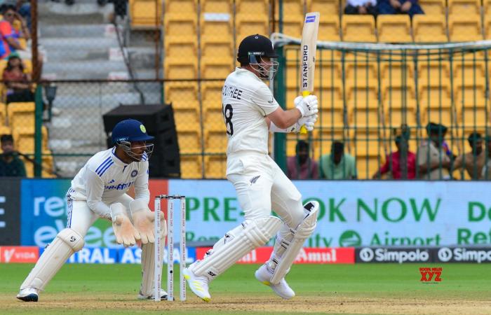 Bengaluru: día 3 del primer partido de prueba de cricket entre India y Nueva Zelanda #Galería