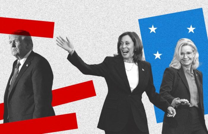 Por qué los republicanos están haciendo campaña con los demócratas de Kamala Harris para “vencer a Donald Trump”