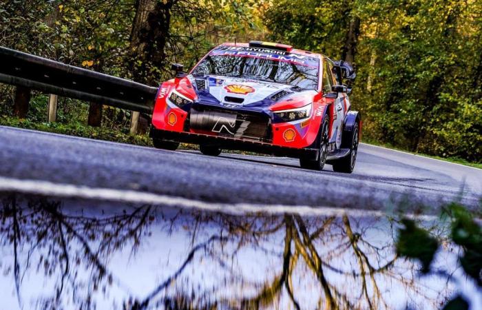 Clasificación ES5 Rally de Europa Central 2024