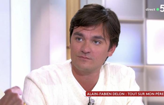 Alain-Fabien Delon cerca de Alain Delon antes de su muerte: “Teníamos una relación bastante complicada…”