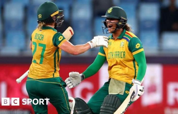 Resultados de la Copa Mundial Femenina T20: Australia sorprendida por Sudáfrica en semifinales