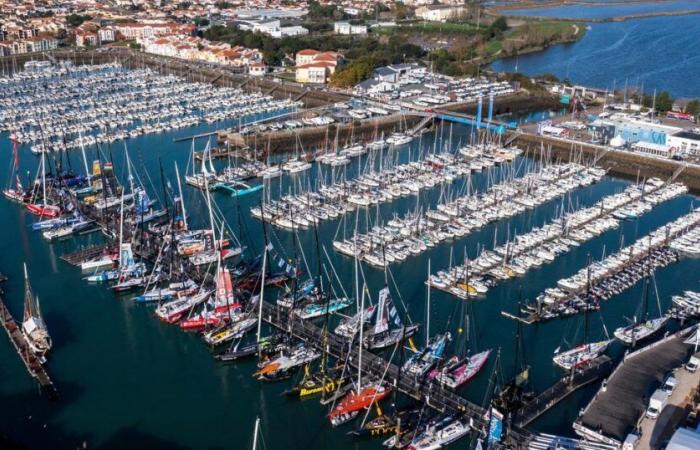 Los cuarenta barcos de la Vendée Globe han llegado a Les Sables d’Olonne