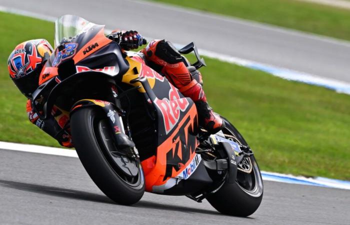 MotoGP, Australia J2, Jack Miller (KTM/Q16-S Ab): “Atropellé a un conejo y corrí con una gaviota en el manillar”