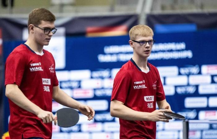 Los hermanos Lebrun se clasificaron para la final de dobles del Campeonato de Europa