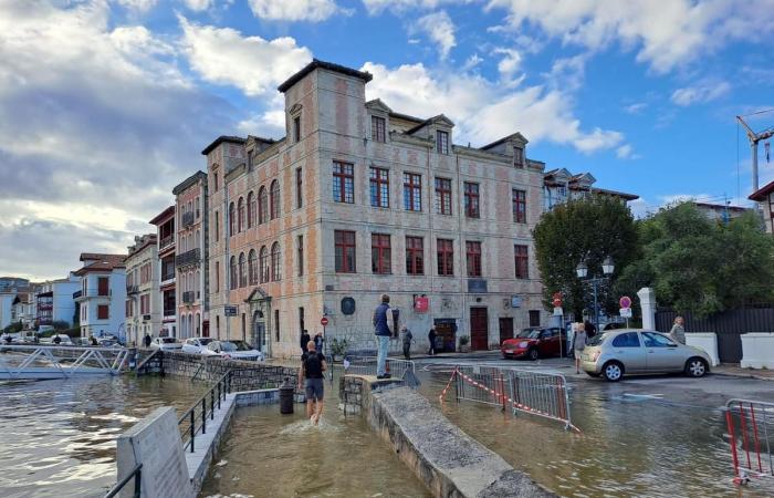 cuando las inundaciones del Nive y del Adour se vuelven habituales