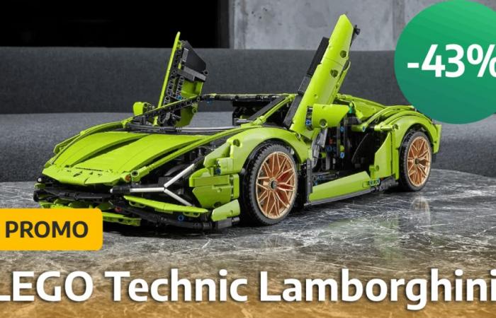 ¡Precio de locura en el set LEGO Technic Lamborghini Sián FKP 37 gracias a una promoción del -43%!