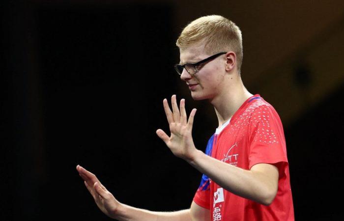 Tenis de mesa: desilusión para Félix Lebrun eliminado en cuartos de final del Campeonato de Europa por el 28º del mundo