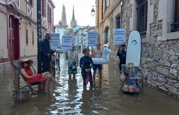 cuando las inundaciones del Nive y del Adour se vuelven habituales