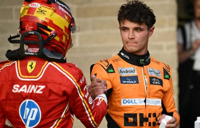 Clasificación del Gran Premio de Estados Unidos | Norris partirá en primera posición, por delante de Verstappen