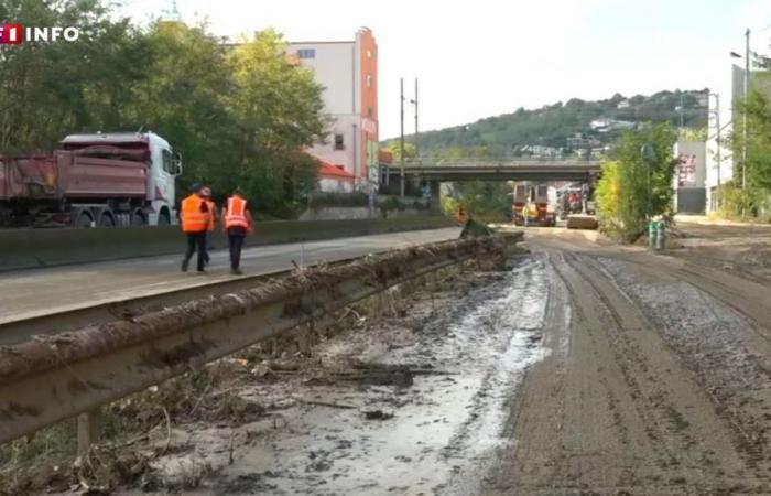 La A47 después de la inundación: gran limpieza y carrera contrarreloj para reabrir la autopista a partir del sábado a las 6:00 horas