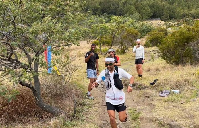 Grand Raid 2024. Judicaël Sautron, primer reunionés de la Diagonale des Fous