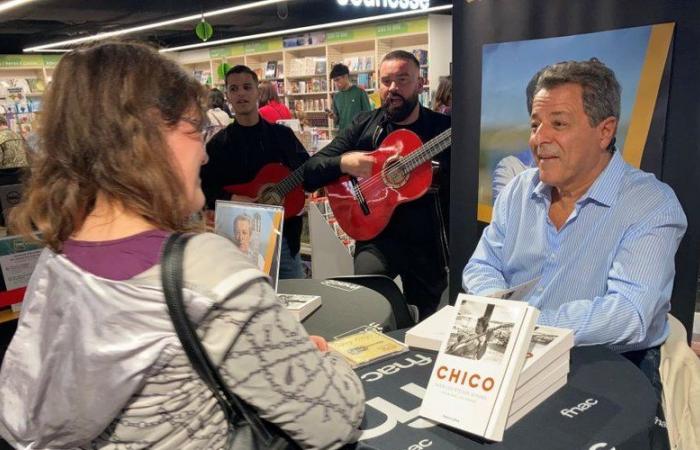 Chico vino a firmar su libro a la Fnac de Nimes