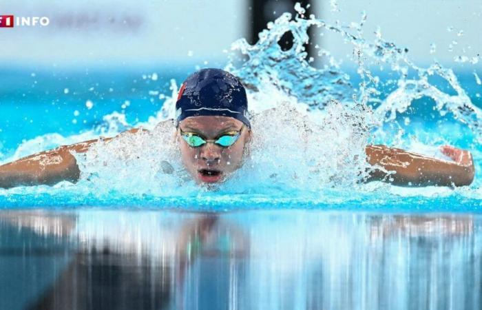 En Shanghai, Léon Marchand establece un récord francés y un récord europeo el mismo día