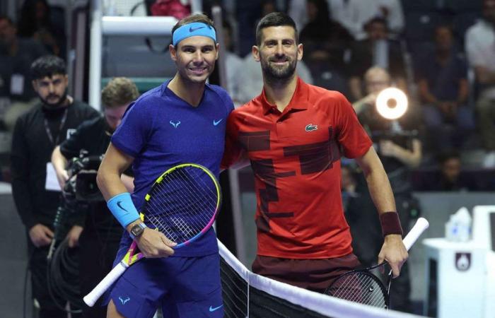 Tenis: choque final entre Rafael Nadal y Novak Djokovic en Riad