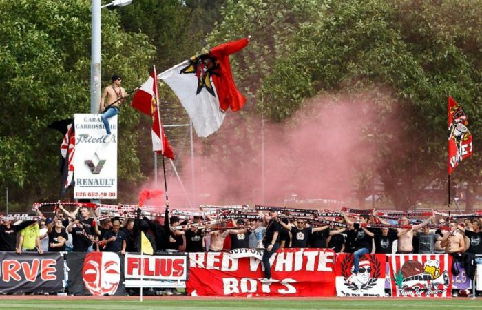 Enfrentamientos tras el partido entre FC Vaduz y FC Thun