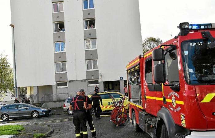 Incendio en un apartamento en Brest: una mujer transportada en absoluta emergencia