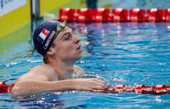 Léon Marchand gana los 200 metros combinados en Shanghai y bate el récord europeo