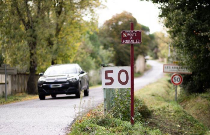 “Dos coches me obligaron a tirarme a la zanja”: en Lias, en Gers, los vecinos exasperados por el exceso de velocidad