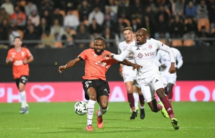 En un festival de goles en Moustoir, el Lorient vence al Annecy – Ligue 2 – J9 – Lorient-Annecy (4-2)