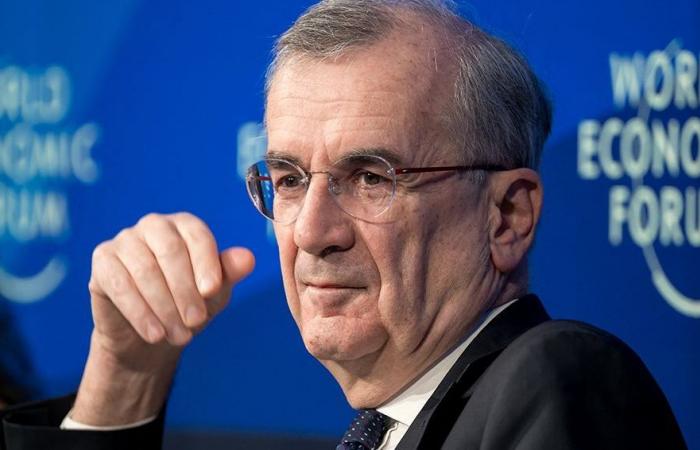 Con François Villeroy de Galhau, gobernador de la Banque de France