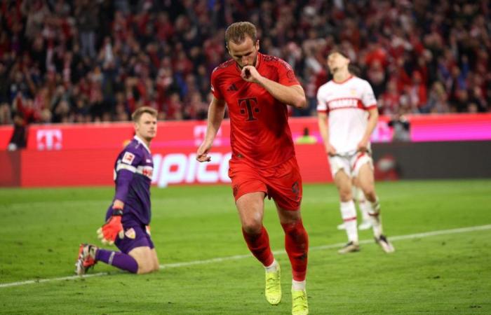 El hat-trick de Kane hunde al Stuttgart