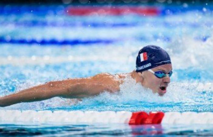 Un récord francés y un récord europeo para Marchand