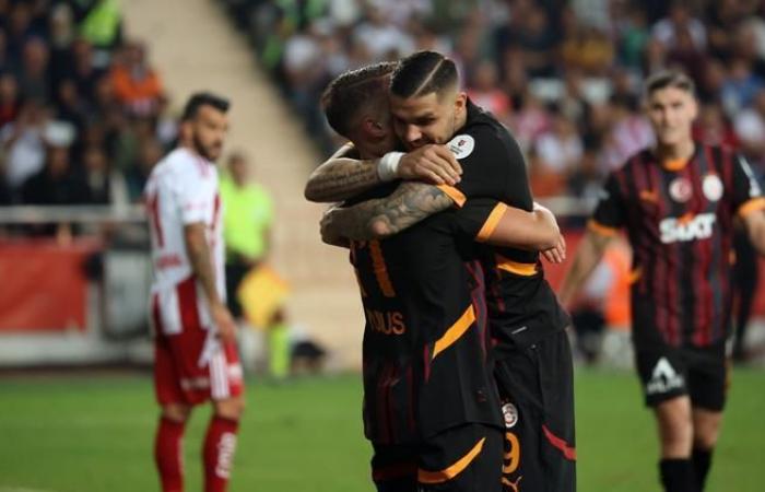 Antalyaspor 0-3 Galatasaray (partido de Superliga)