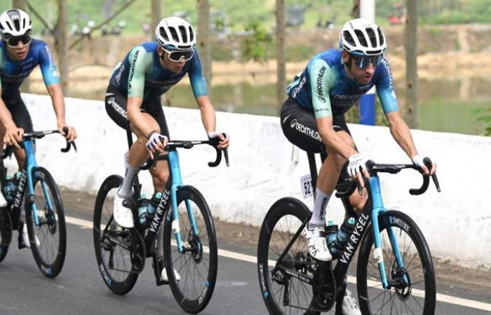 Ciclismo. Tour de Guangxi – Alex Baudin: “Terminé tercero, Victor Lafay cuarto…”