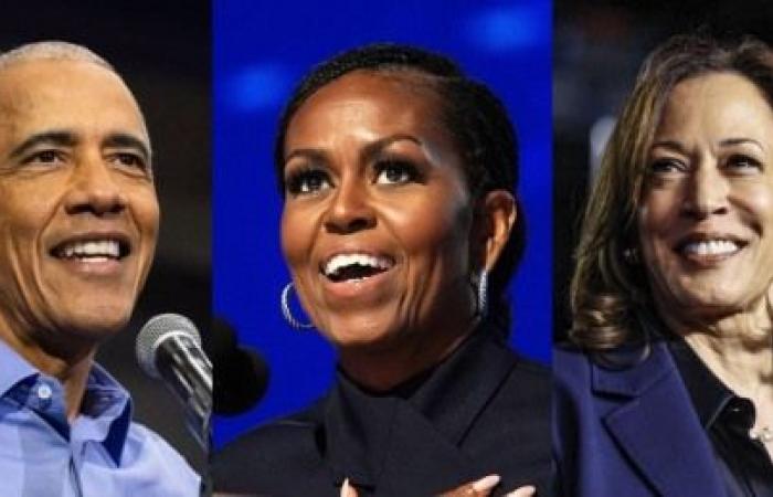 Michelle Obama recalcará el mensaje Get Out the Vote para Harris en la recta final